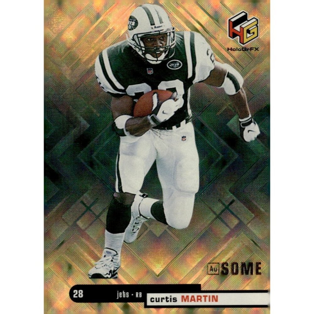 1999 Upper Deck HoloGrFX Curtis Martin #AU39